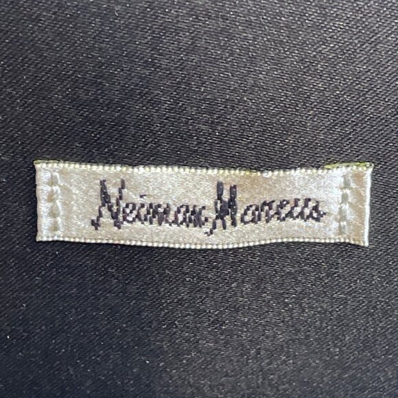 Neiman Marcus Women's Black White Circles Evening Clutch Sz S - Picture 7 of 8